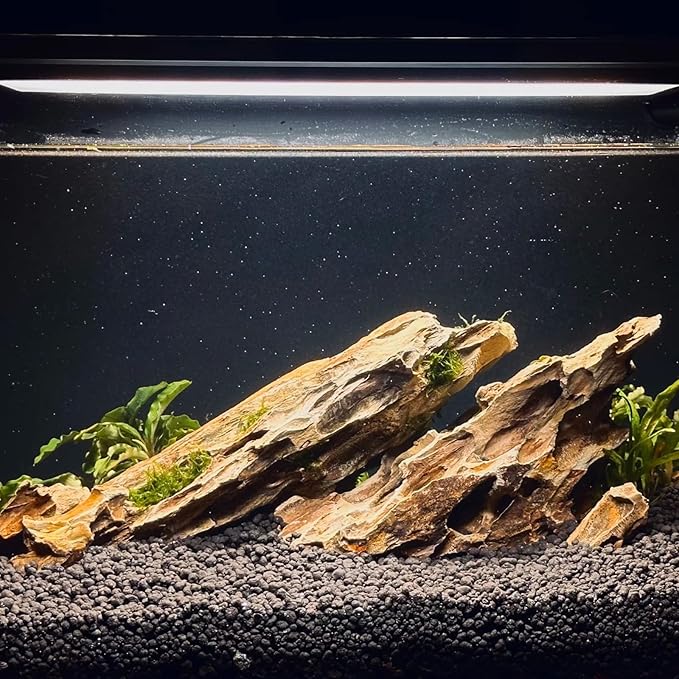 Aquarium Rocks Dragon Stone Natural Hardscape Stone for Aquariums, Fish Tanks, Bonsai, Terrariums, Wargaming Dioramas, Indoor or Outdoor Gardens-5Lb(2-6 Inch)