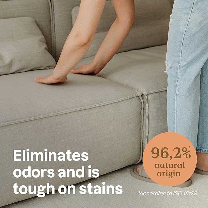 ATTITUDE Stain and Odor Remover for Pets, Plant and Mineral-Based Ingredients, Vegan and Cruelty-Free, Bulk Refill, Lavender, 67.62 Fl Oz