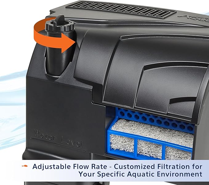 Aqueon Aquarium Fish Tank SmartClean Power Filter with EcoRenew Filter Cartridge, 30-50 Gallons