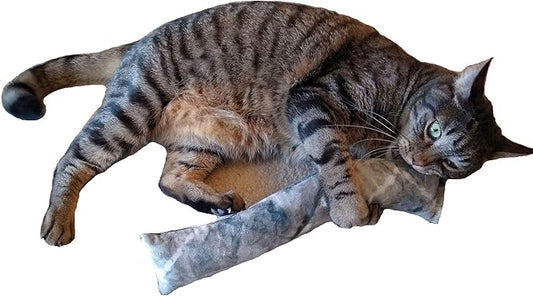15" Catnip Cat Kicker Toys/Kitty Kick Sticks/Cat-Nip Kick Sticks (Camo) (Kickers Filled with 1 oz Premium Canadian Catnip)