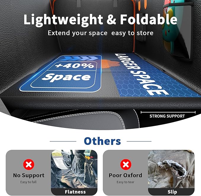 Back Seat Cover for Dogs,Upgraded PU Leather Dog Car Cover for Back Seat with Hard Bottom Holds 400lbs,Waterproof Seat Protector Dog Hammock for Car, Universal Fits SUV Small Truck