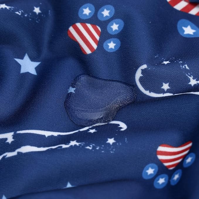 CuteBone Dog Diapers Male Belly Bands 3 Pack for Male Dogs Reusable Puppy Wraps DM66M