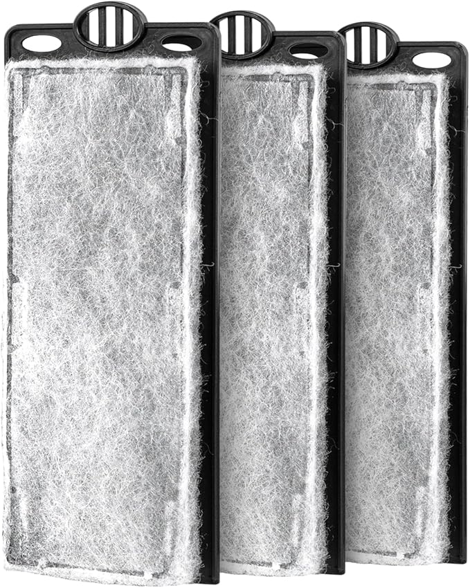 3PCS Aquarium Internal Filter Replacement Cartridge for IF01-B20, Fish Tank Filter Accessories