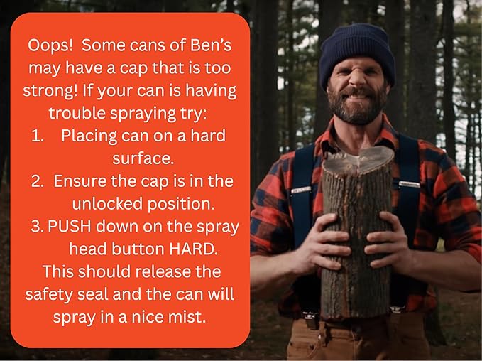 Ben's Tick Repellent - Tick, Mosquito & Insect Repellent Spray for Adults & Children - Bug Spray with 20% Picaridin - Offers 12 Hours of Protection - 6 fl oz (Pack of 3)