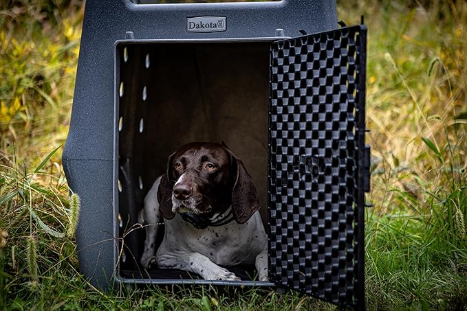 Dakota 283 Crate - Canine Rough and Tough Economy Kennel (Orange, Intermediate)