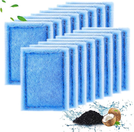 8/16/32 Pack Rite-Size B Filter Cartridges Compatible with MarineLand Penguin PRO Power Filters 100/125/175 & Original Penguin Power Filter 150 - Rite-Size B Replacement Filter Cartridges