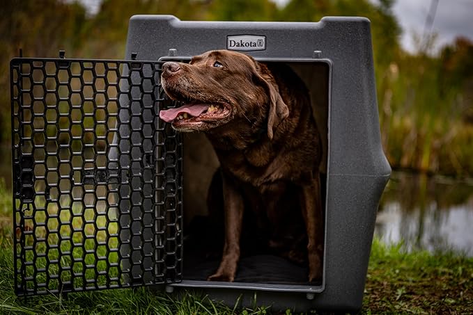 Dakota 283 Crate - Canine Rough and Tough Economy Kennel (Olive, Intermediate)