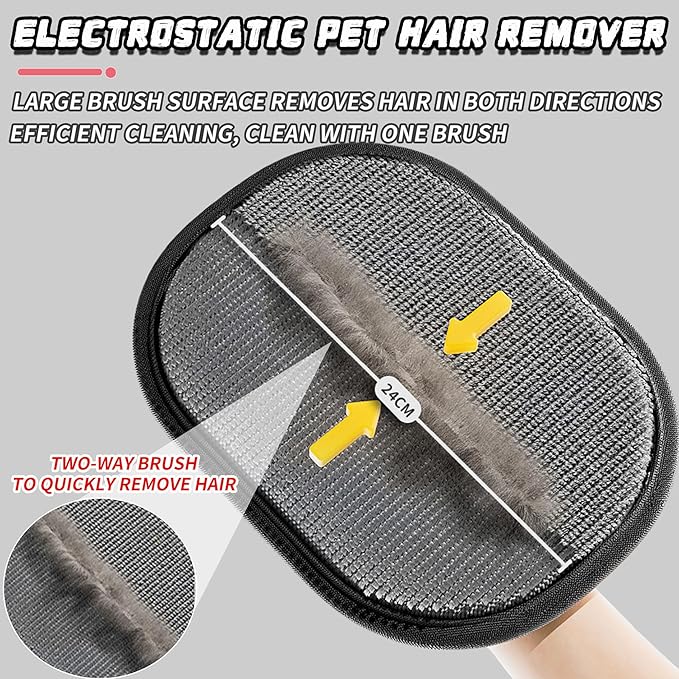 2025 New Pet Hair Removal Glove for Cats & Dogs, Pet Hair Remover Glove(1)