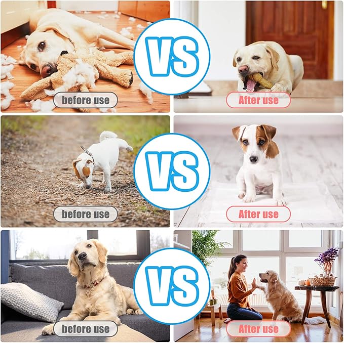 Dog Clicker for Training, 2 Pack Dog Training Clicker, Clicker Dog Training with Wrist Strap, Pet Training Clicker, Perfect for Dog Cat Puppies Behavioral Training (Red and Yellow)