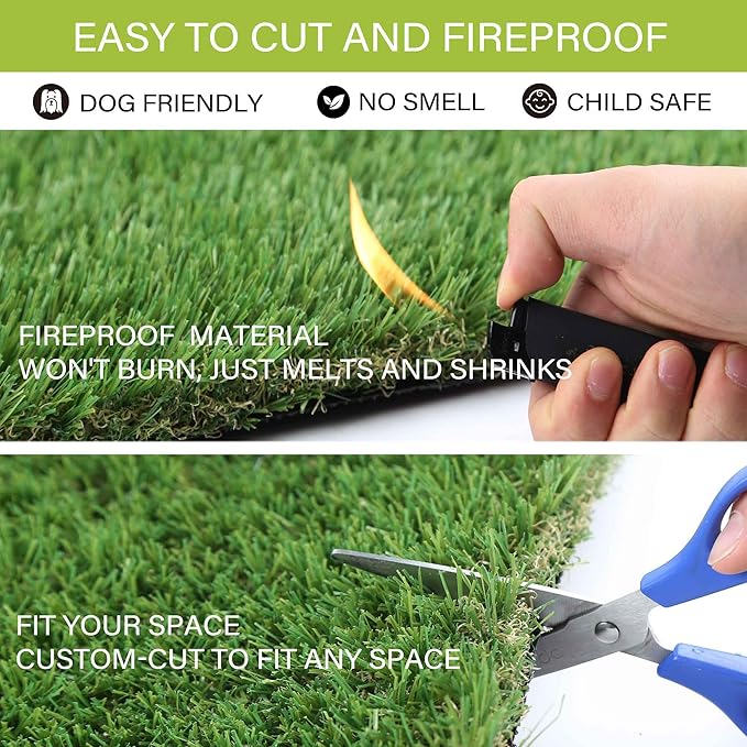 Dogs Grass for Potty Training, Artificial Grass for Dogs Puppy Fake Grass Pads 3×5ft Large Supplies Pets Litter Rugs for Puppy Training