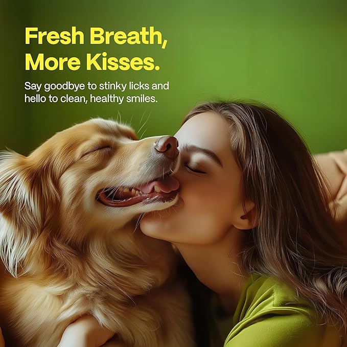 DOCO Dog Teeth Cleaning Wipes Dental Finger Wipes for Cats & Dogs Remove Plaque & Tartar, Freshen Breath, No Rinse, Easy Pet Tooth Cleaning Kit for Oral Care, Coconut & Grapefruit Flavor, 100 Count