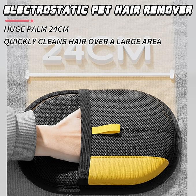 2025 New Pet Hair Removal Glove for Cats & Dogs, Pet Hair Remover Glove (2PCS)