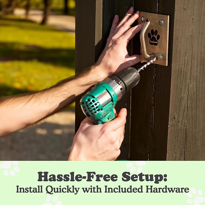 Canine Hitch- Secure Dog Leash Parking Mounted Indoor – Outdoor Wall Hook - Tie Out Stainless Steel Practical Lead Management for Home & Business, Ultimate Strength 6 Packs