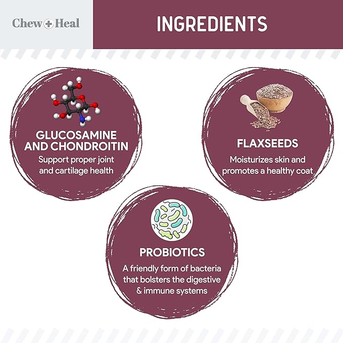 12-in-1 Multivitamin for Senior Dogs - 120 Senior Dog Vitamin and Supplement Soft Chews for Hip and Joint - Advanced Formula with Glucosamine, Omega 3,6,9, Vitamins, Probiotics - Made in The USA