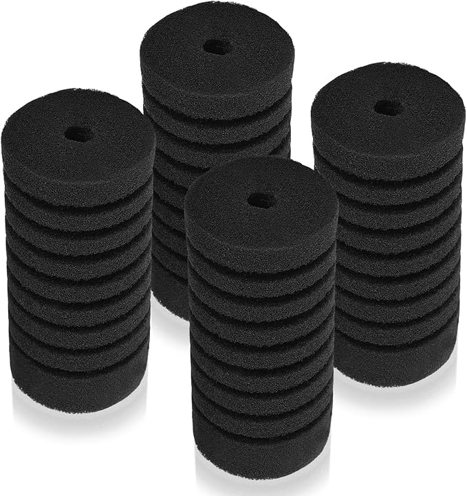 AQQA 4 Pack Aquarium Sponge Filter Replacement for AQ016-L