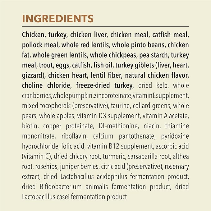 ACANA Grain-free Dry Cat Food Meadowlands Chicken Turkey Fish and Cage-Free Eggs 10lb Bag