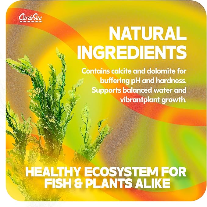 CaribSea Eco-Complete Planted Aquarium Substrate - 20 lbs - Black Nutrient-Rich Gravel for Freshwater Planted Tanks - Promotes Healthy Plant Growth & Water Stability