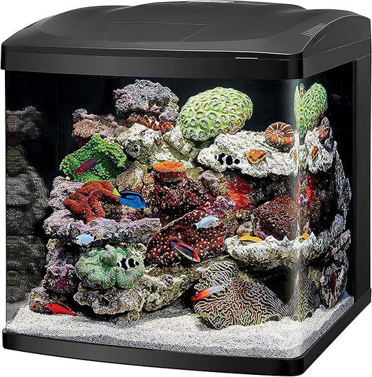 Coralife LED BioCube Aquarium Fish Tank Kit for Saltwater, Marine, Reef or Live Plants, 32 Gallon