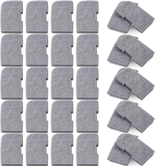 30 Pcs Ammonia Remover Pad Compatible with 306/307/406/407 Aquarium Canister Filter Media Ammonia Reducer for Fish Tank Replacement Parts Accessories