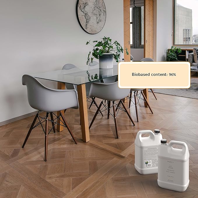 Begley's Hardwood Floor Cleaner Spray - Hard Wood Floor Cleaner for Mopping - Citrus Scent Hardwood Cleaner - 24oz & 64oz Refill Set